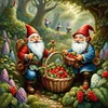 Diamond Painting -DIY Round Drill Forest Gnomes