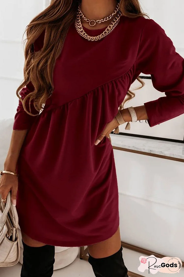 Casual and Relaxed winter Dress