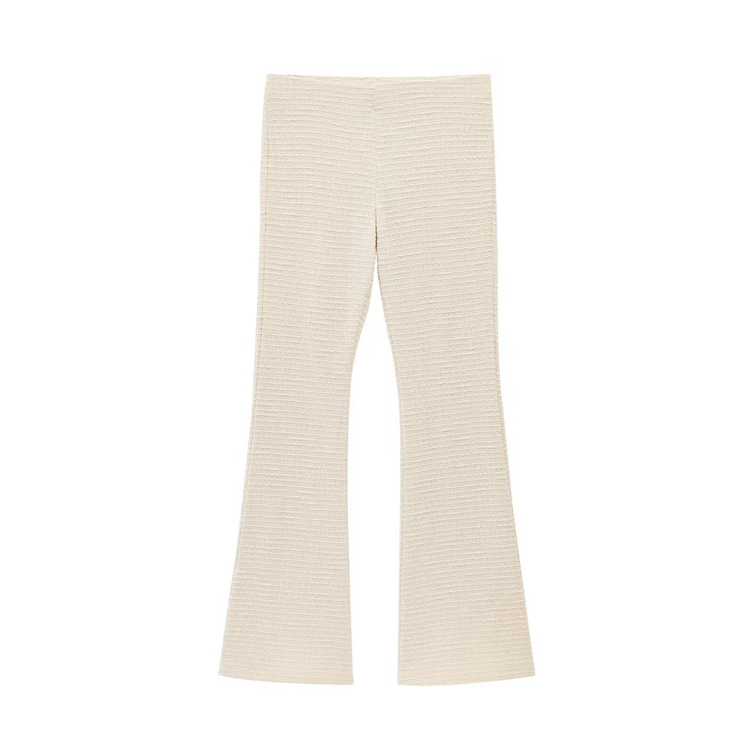 Nigikala Nigikala Women's Fashion Stylish Round Collar Trousers