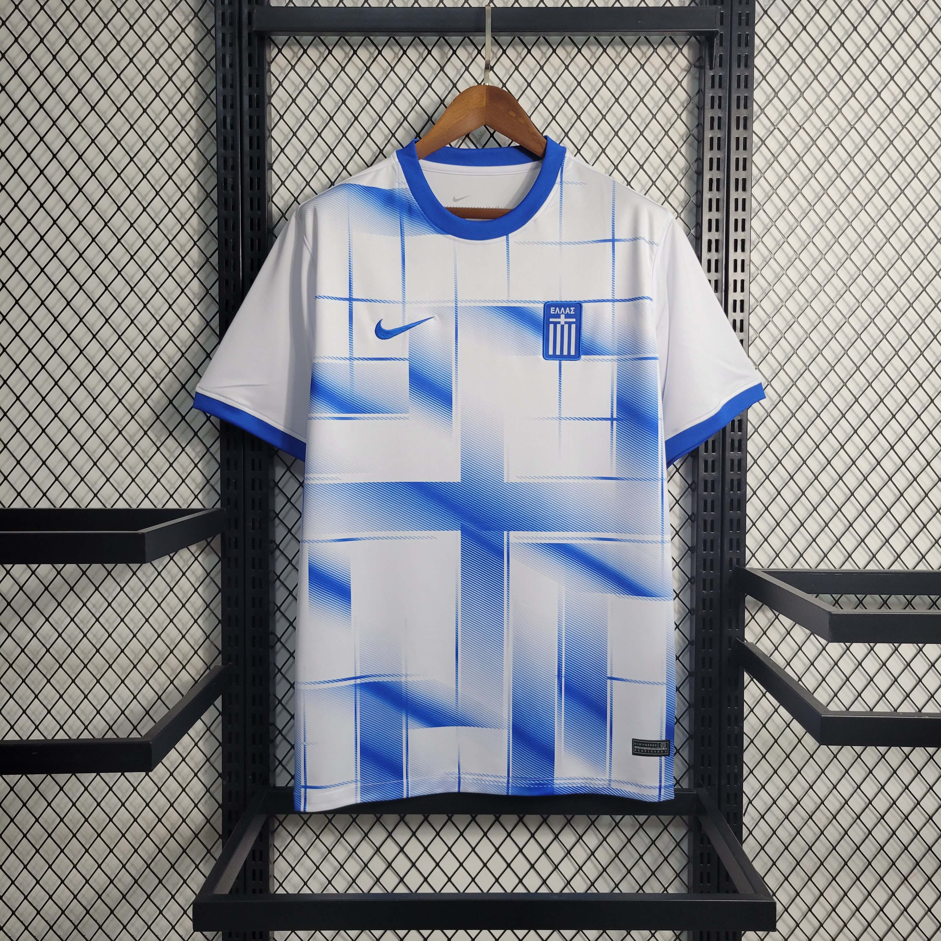 2023-2024 Greek HomeFootball Shirt 1:1 Thai Quality