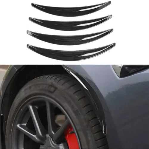 Dronehint 4Car Wheel Eyebrow Arch Lips Strip Decor Trim Fender Flare Protector Parts (For: Land Rover) Parts