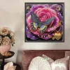 Fleurs De R&ecirc;ve Et Papillons-Peinture Diamant En Forme Sp&eacute;ciale-40 * 40CM