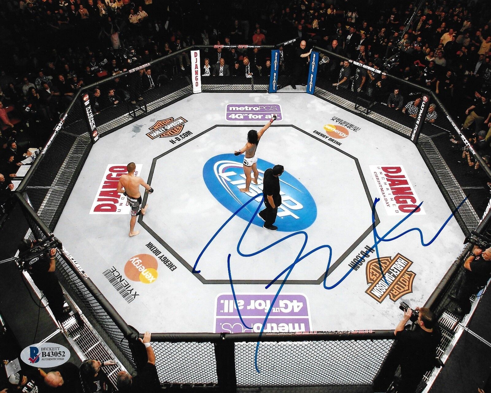 Benson Henderson Signed 8x10 Photo Poster painting BAS Beckett COA UFC on Fox 5 Picture Auto'd 1