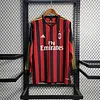2013/2014 Retro Long Sleeve AC Milan Home Football Shirt 1:1 Thai Quality