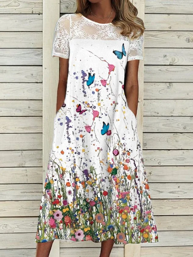 Regular Fit Vacation Dresses