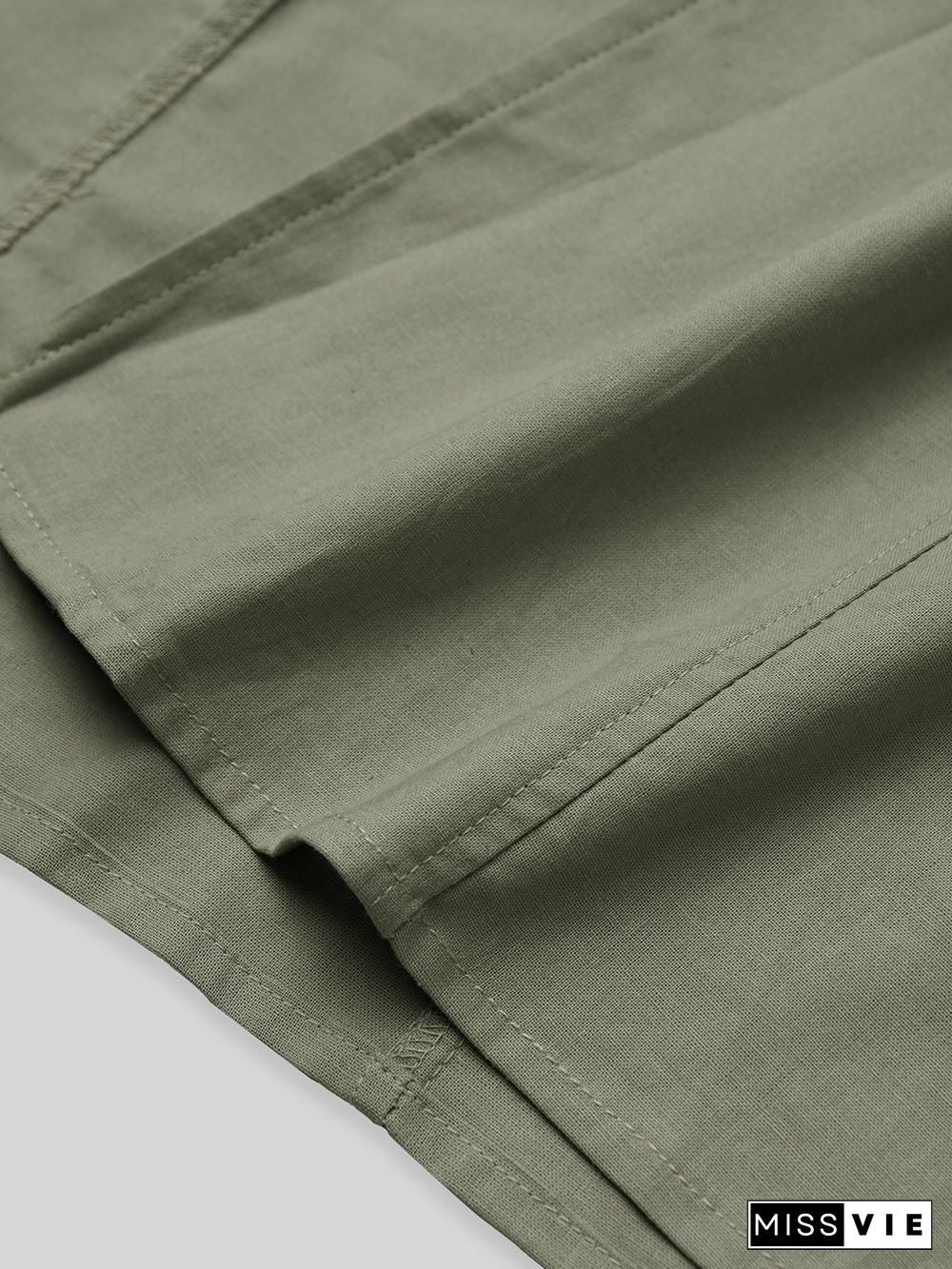 Statement Solid Long Sleeve Shift Cardigan