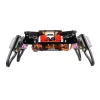 DIY Quadruped Bionic Spider Robot Crawling Robot Set Compact Walking Crawling Twisting Science Building Kit Compatible With Arduino Robot STEM Programming Education Acrylic DIY Assembly(need to be assembled)