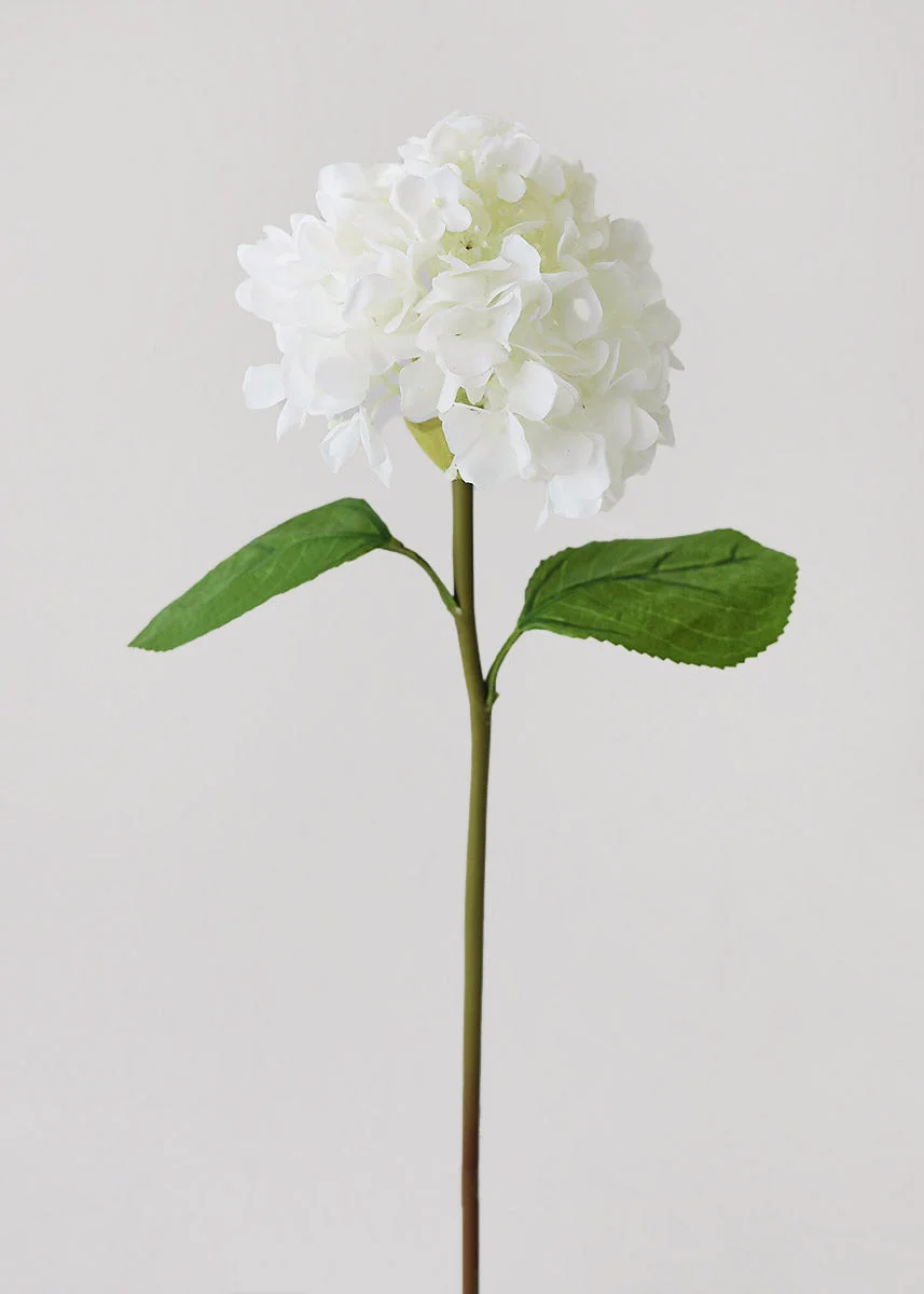 Real Touch Hydrangea Fake Flower - 21.5"