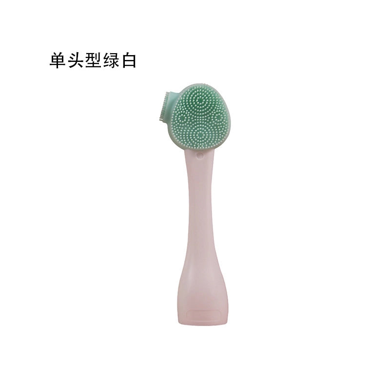Double-headed Silicone Facial Cleansing Brush Mud Mask Applying Brush