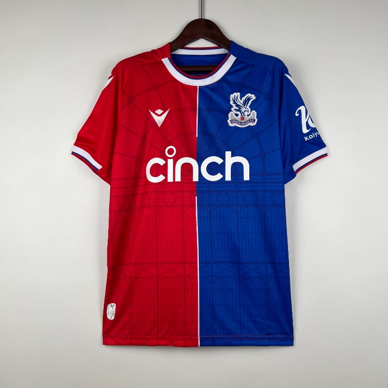 23-24 Crystal Palace Soccer Jersey Home