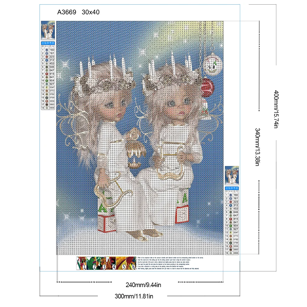 Diamond Painting - Full Round Drill - Elf Doll(Canvas|30*40cm)