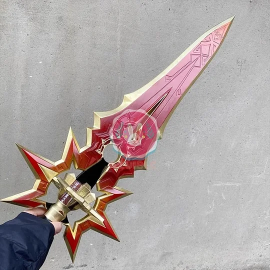 【即日発送可能】原神 マーヴィカ 炎神 コスプレ 武器 道具 両手剣 千烈の日輪 即日発送可能】原神 マーヴィカ 炎神 コスプレ 武器 道具 両手剣