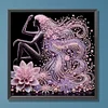 Elegante Dame - speziell geformte Diamond Painting - 30*30cm
