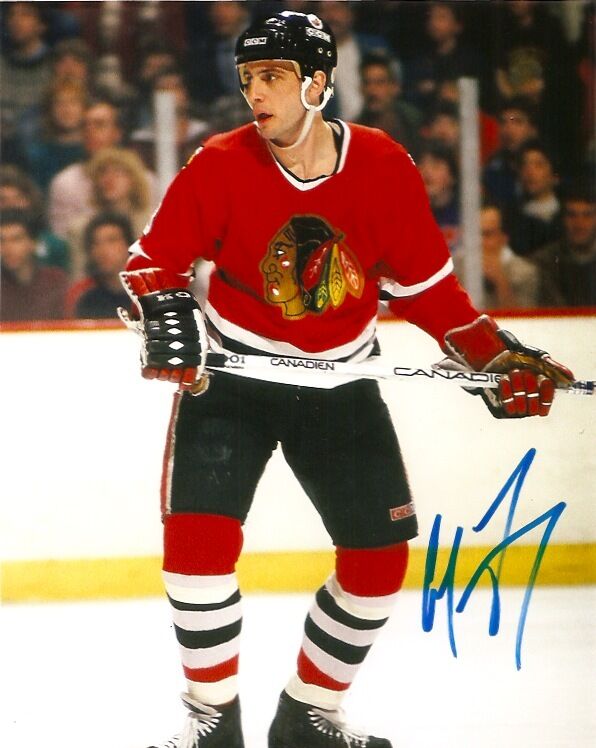 Chicago Blackhawks Curt Fraser Signed Autographed 8x10 Photo Poster painting COA