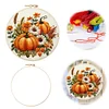 Pumpkin-Embroidery Kit