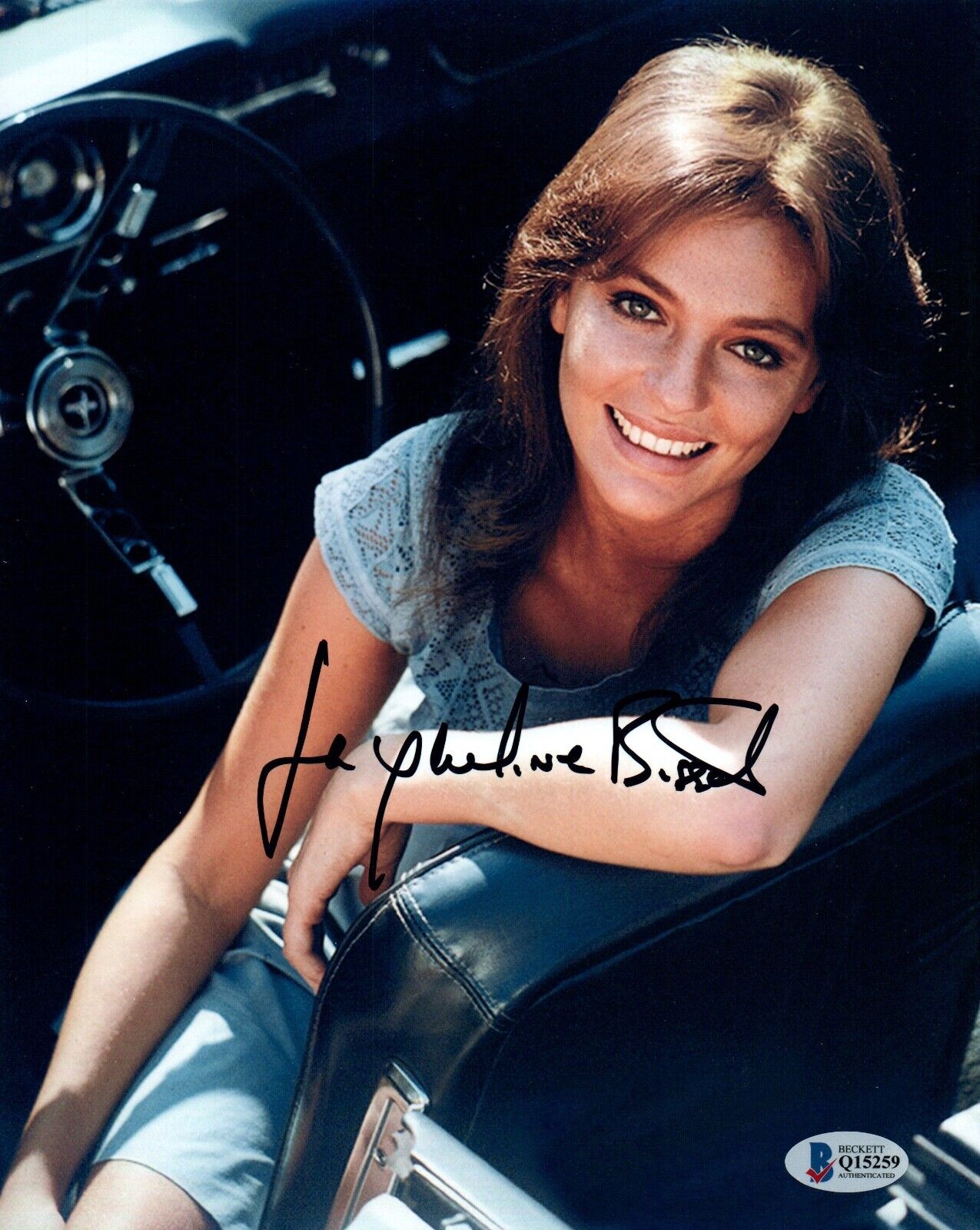 Jacqueline Bissett Signed Autograph 8x10 Photo Poster painting The Deep Actress Beckett BAS COA