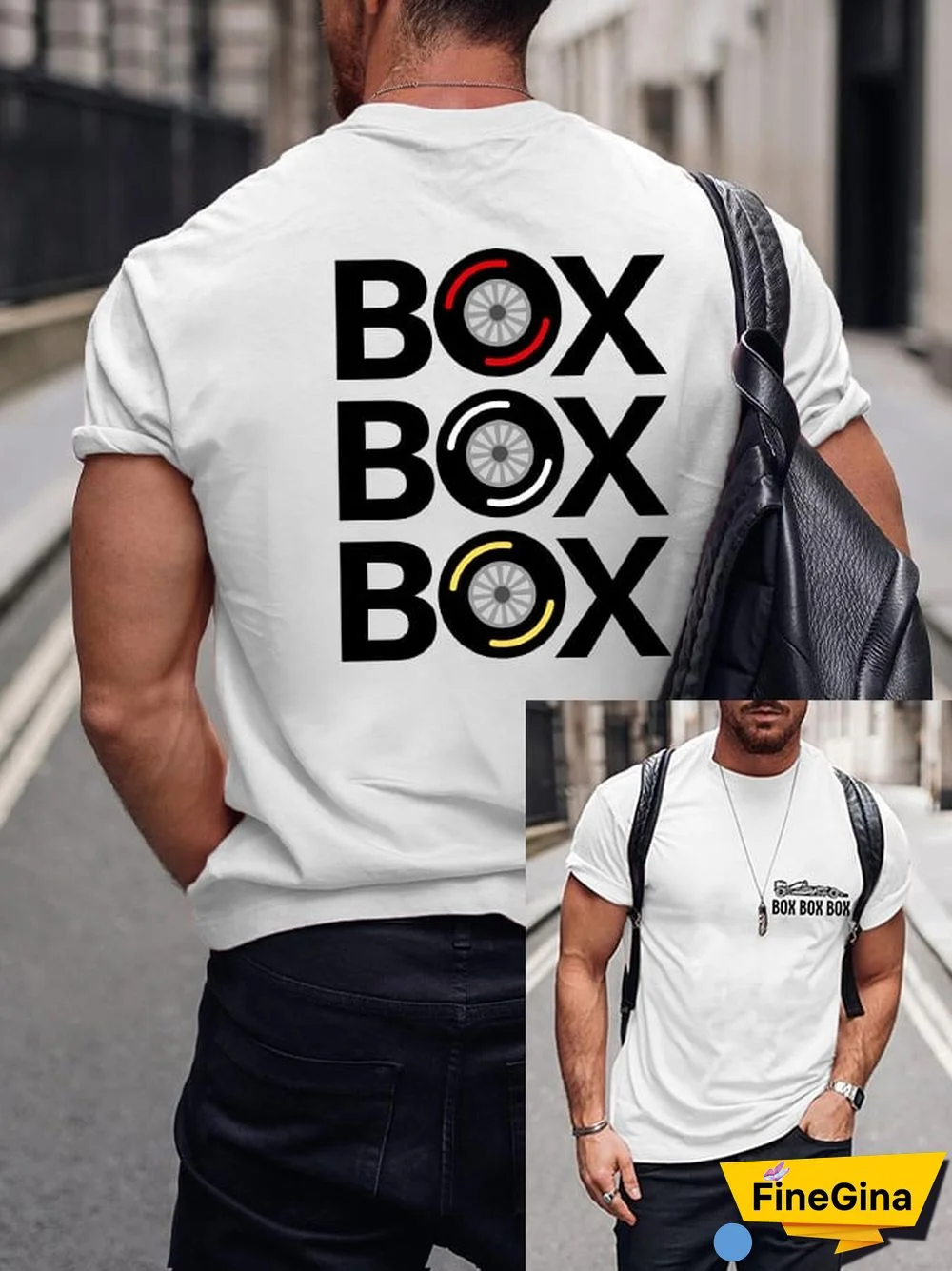 Men's Racing Casual T-Shirt