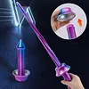 Retractable Spiral Sword,Retractable Sword  Cosplay Party Weapon Props,Toys Adult,Creative Decompression Super Healing Tricky Toy,Christmas Birthday Gift