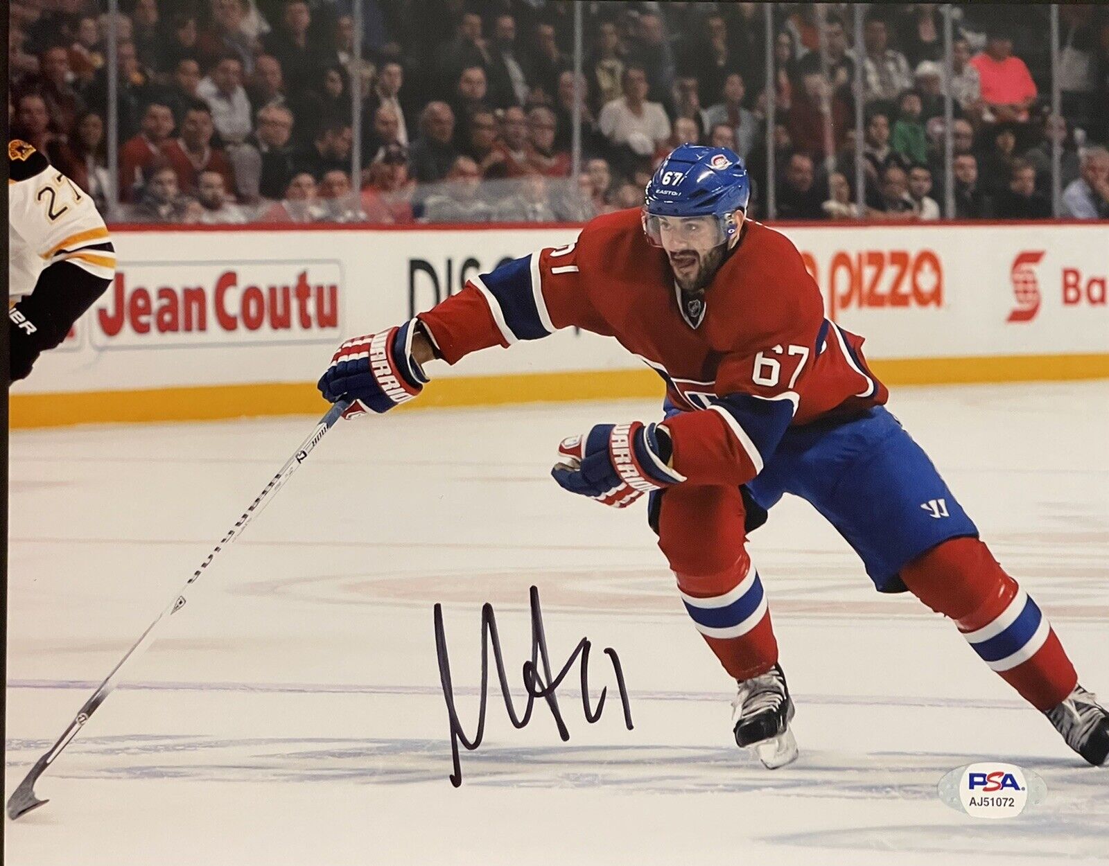 Max Pacioretty Signed Autographed 8x10 Photo Poster painting Montreal Canadians Stanley PSA/DNA