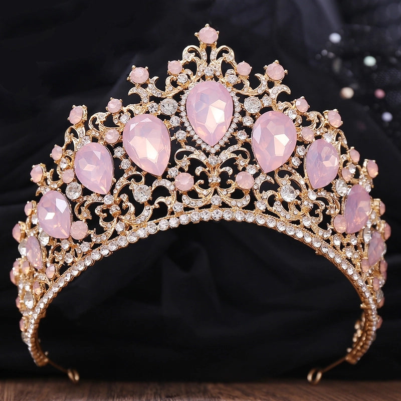 Women’s Elegant Romantic Crown Alloy Diamond Crown