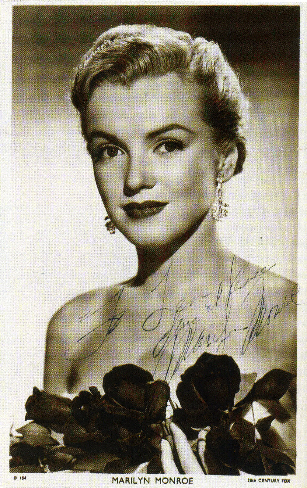 MARILYN MONROE Signed 'All About Eve' Photo Poster paintinggraph - Film Actress - preprint