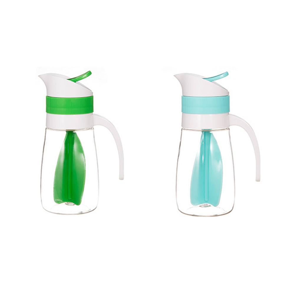

Salad Dressing Mixing Cup Manual Twisting Storage Bottle Ketchup Stirrer, Green, 501 Original