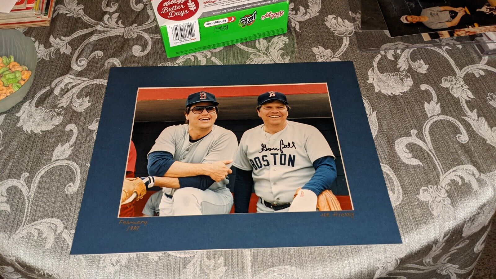 Gary Bell Boston Red Sox Signed 11x14 Matted Photo Poster painting W/Our COA READ