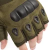 Tactical Gloves Men's Half-finger Gloves Outdoor Riding Motorcycle Military Fan Fighting Fitness Protective by Inlyline