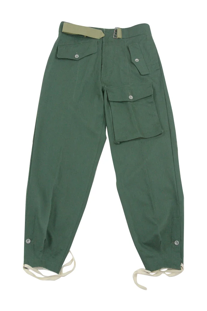   Wehrmacht German Panzer Summer HBT Reed Green Trousers German-Uniform