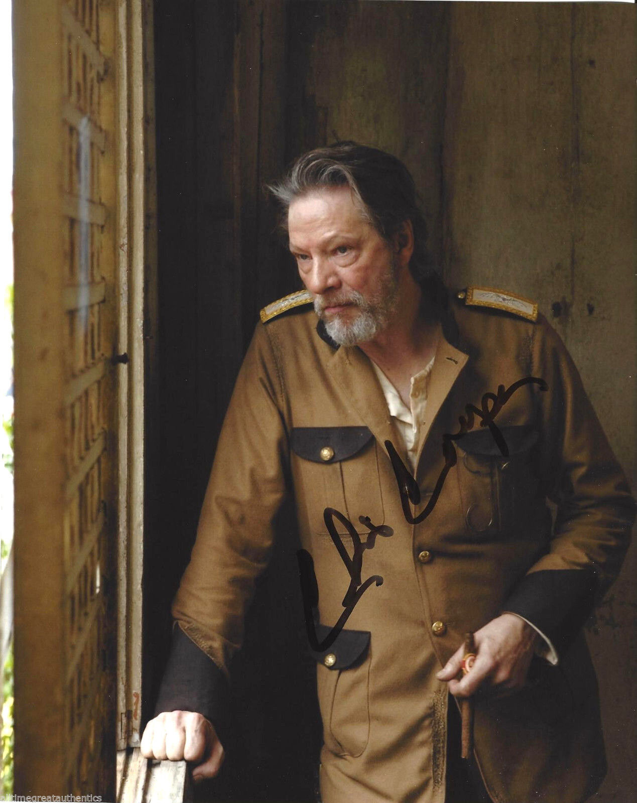 CHRIS COOPER SIGNED AUTHENTIC 'ADAPTATION' 8X10 Photo Poster painting w/COA ACTOR DEMOLITION