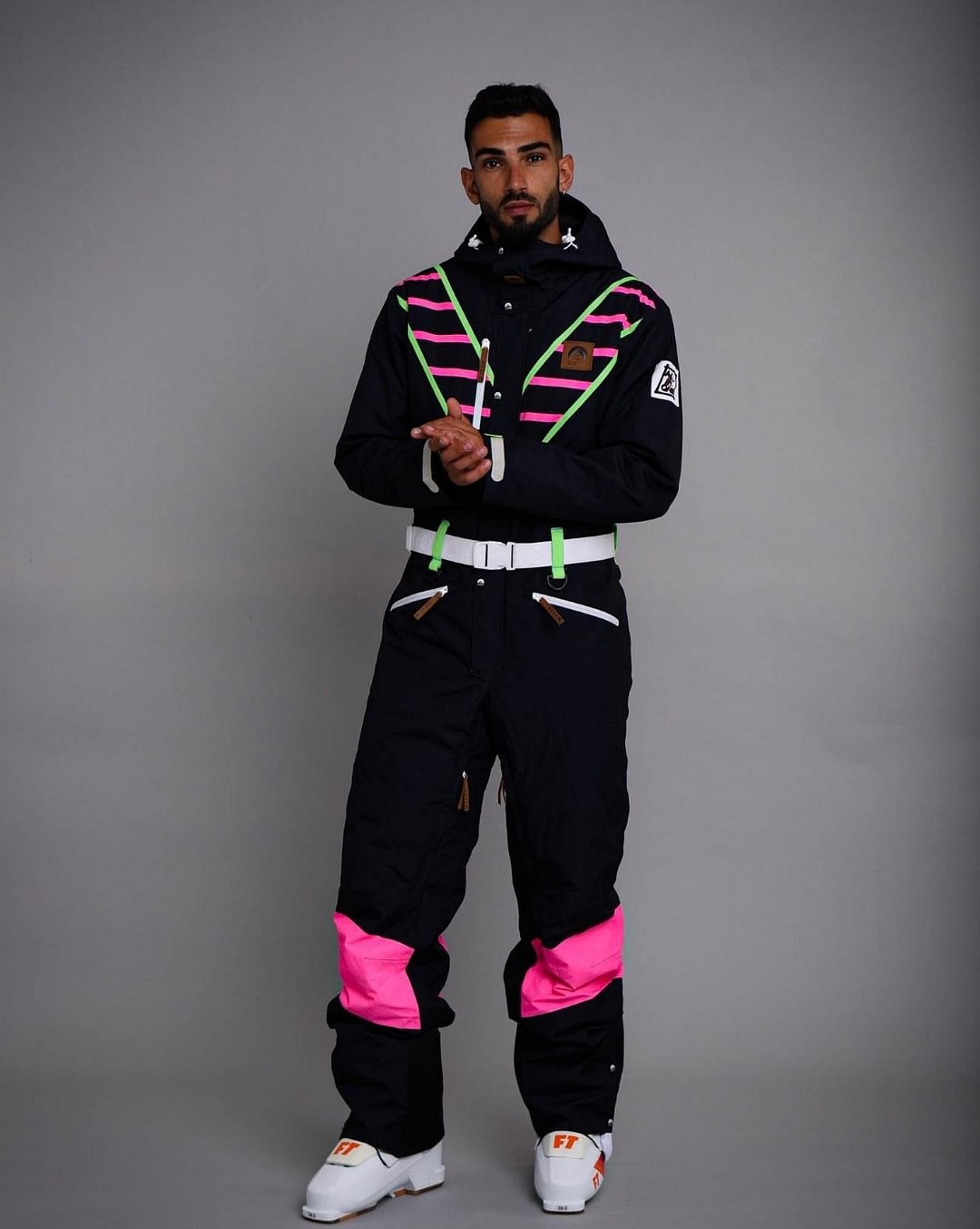 People's Prince Black Ski Suit Men's / Unisex