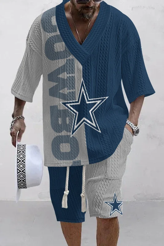 Dallas Cowboys  Limited Edition Top And Shorts Two-Piece Suits