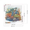 (40*40cm)Turtles - Full Round Drill Diamond Painting