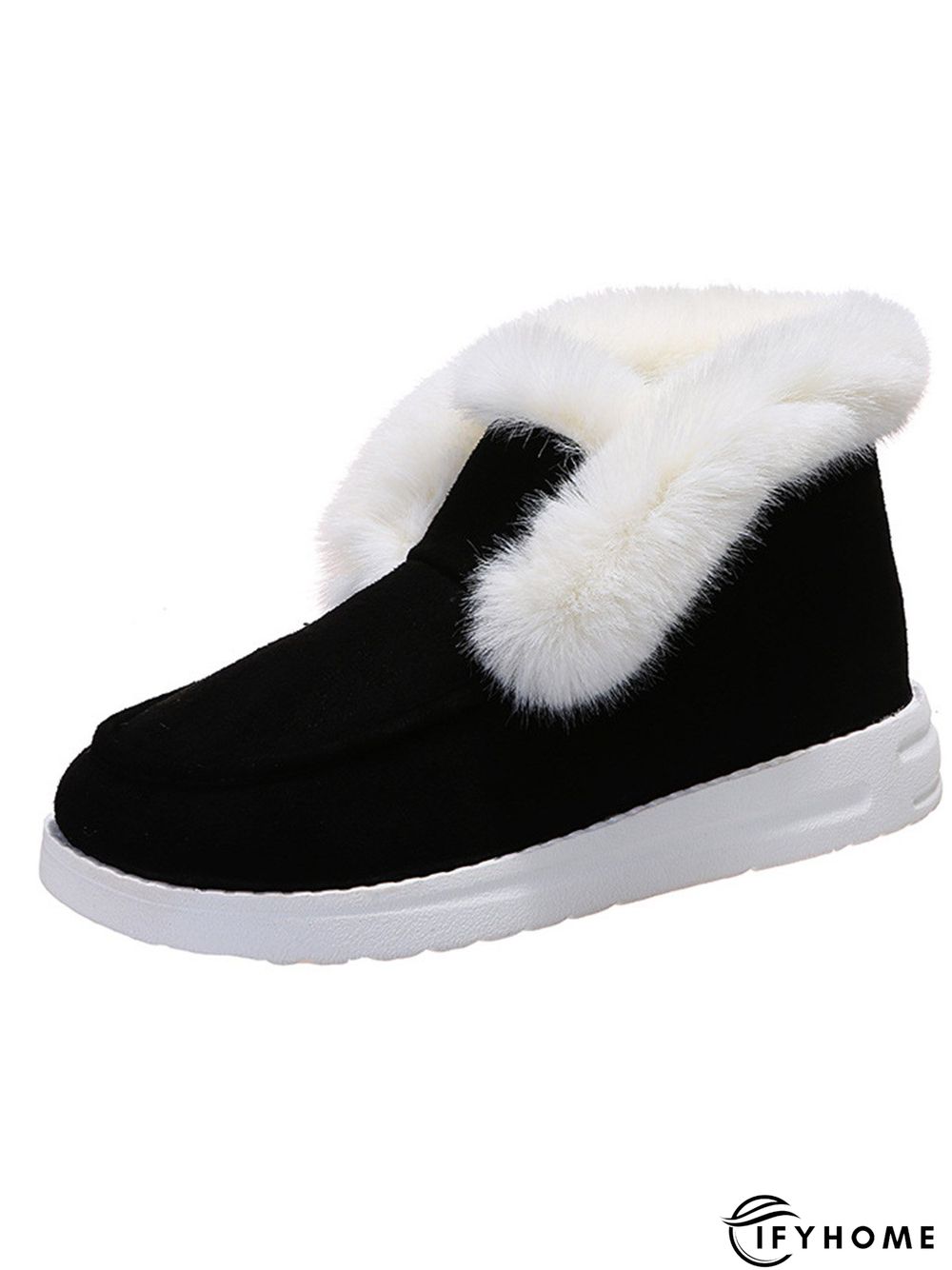 Split Joint Furry Boots | IFYHOME