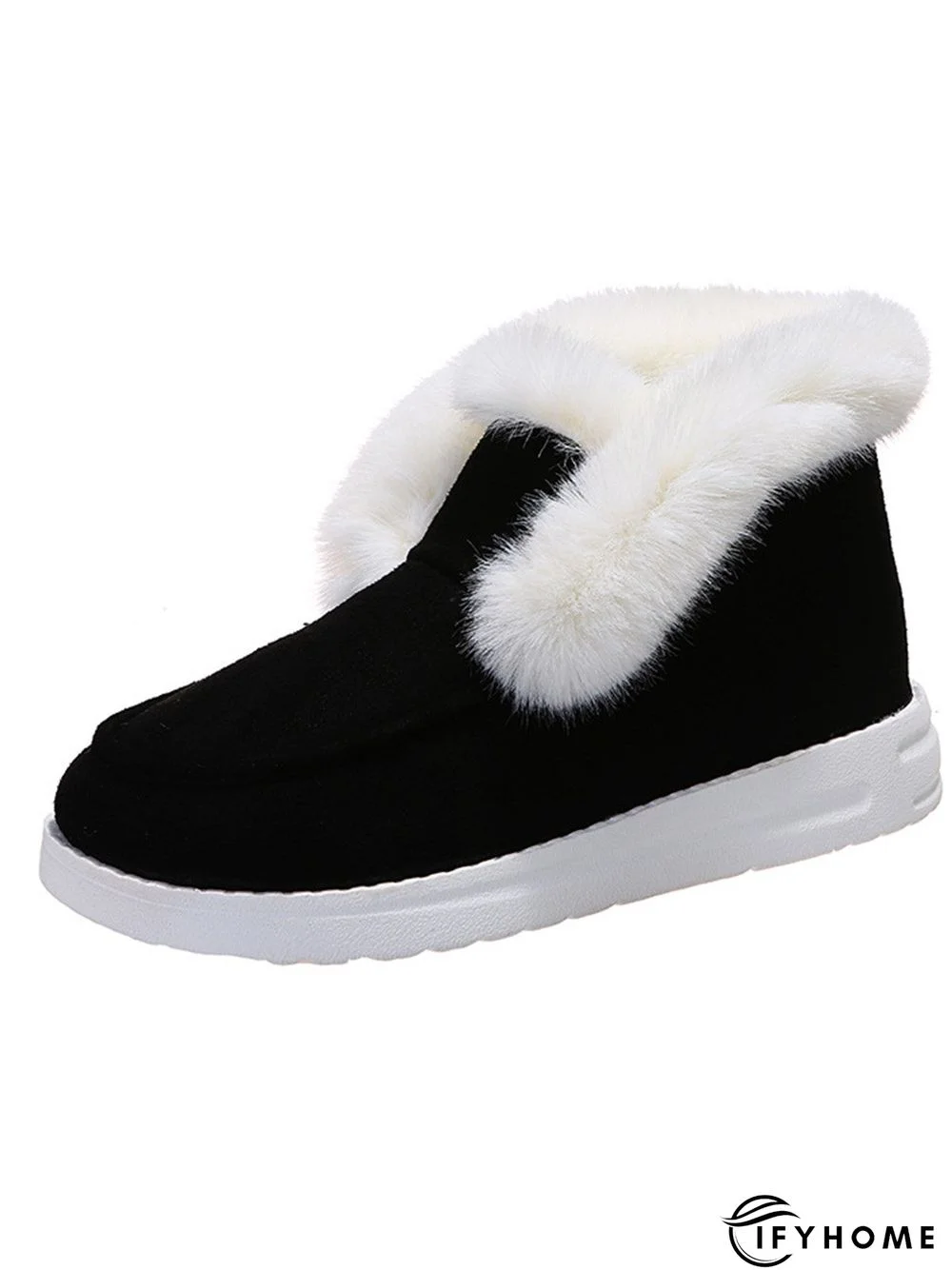 Split Joint Furry Boots | IFYHOME