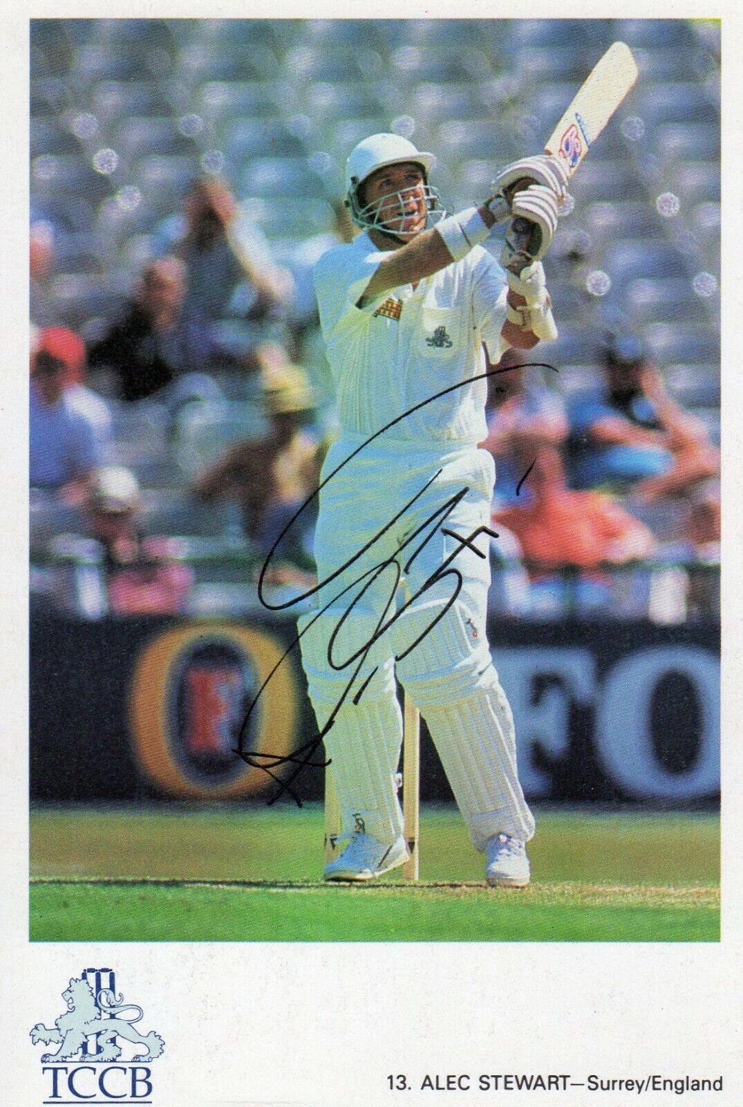 ALEC STEWART AUTOGRAPH, CRICKET, SPORT