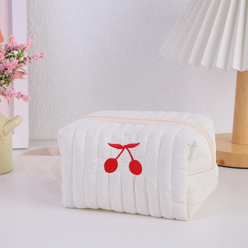 Cherry Class School Korean Style Pencil Case