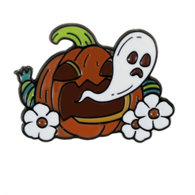 Retro Funny Punk Animal Alloy Stoving Varnish Plating Unisex Brooches