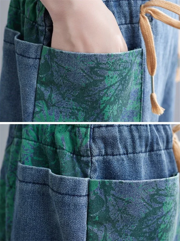 Women Half Sleeve V-neck Solid Color Dress