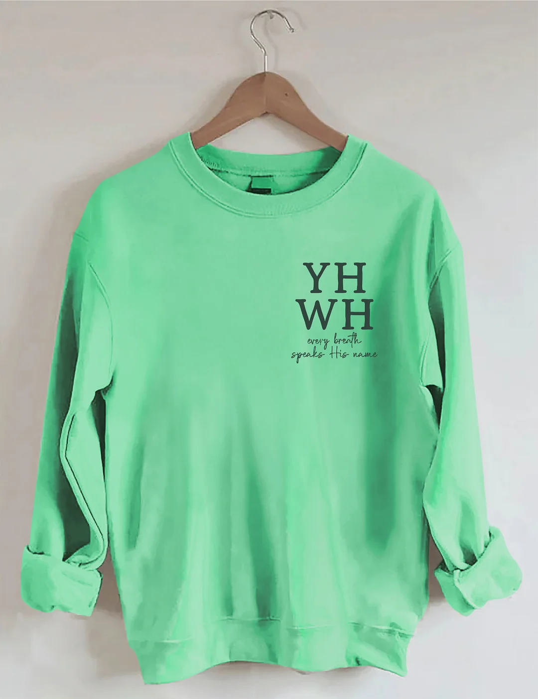 YHWH Lungs Christian Sweatshirt