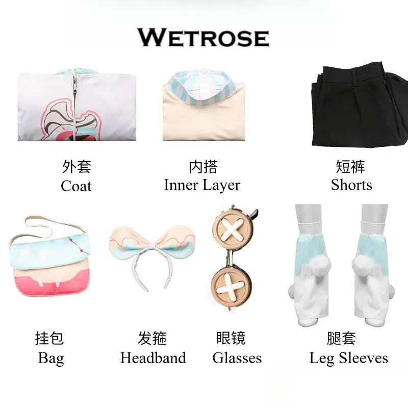 [Wetrose] Pre-Order Identity V Garden Party Heartbeat Special Little Girl Alice DeRoss Game Outfit Cosplay Costume