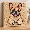 French Bulldog-Diamond Painting Pearl Art Kit(30X30cm)