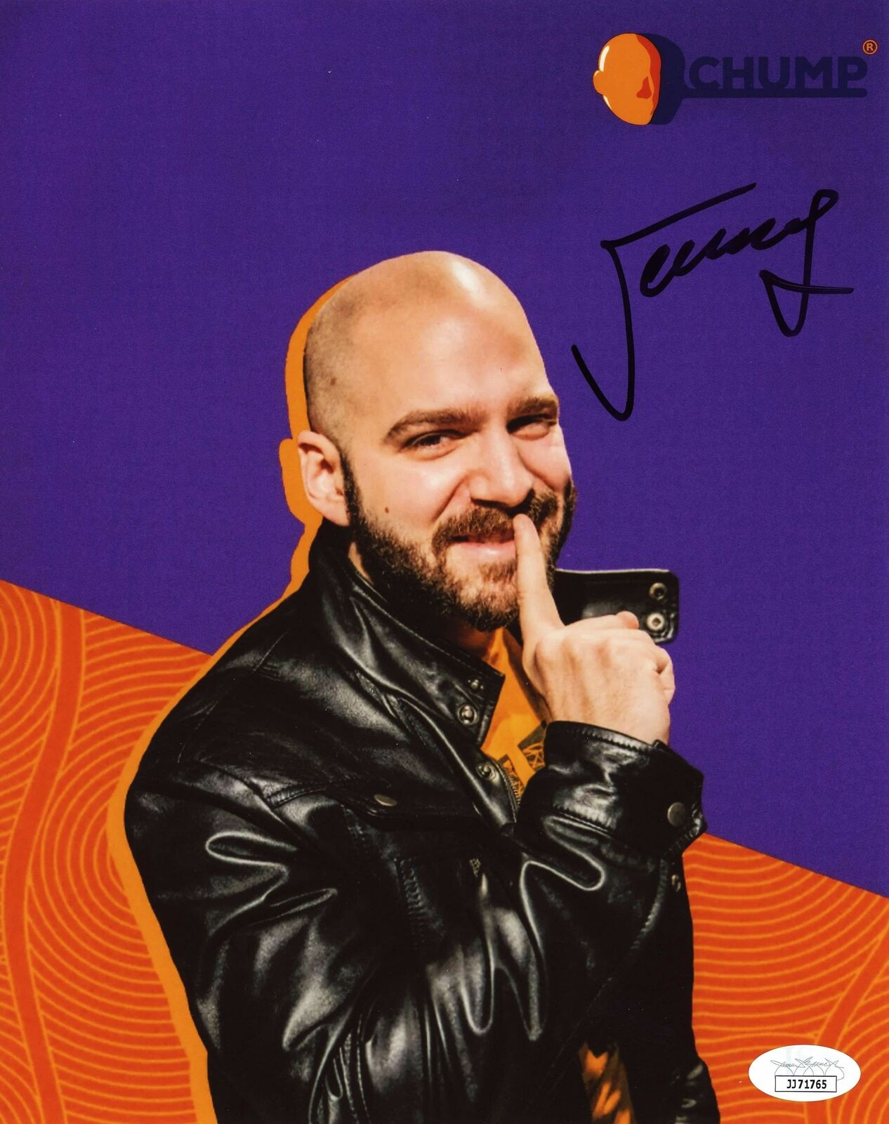 Jeremy Dooley Chump 8x10 Photo Poster painting Signed Autographed JSA Certified COA