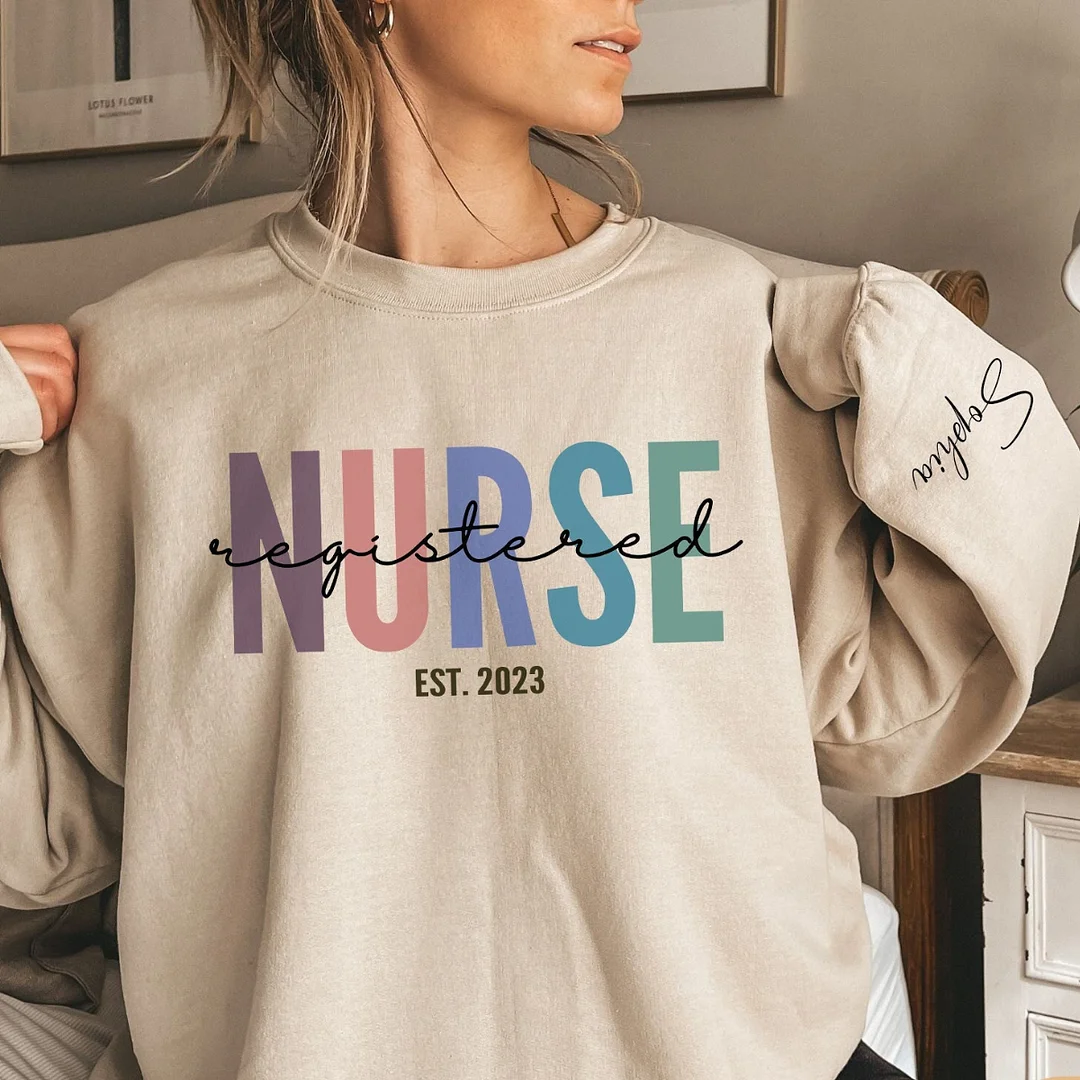 Custom cheap nurse sweatshirt