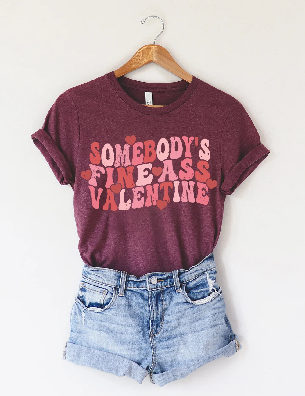Somebody's Fine Ass Valentine T-Shirt