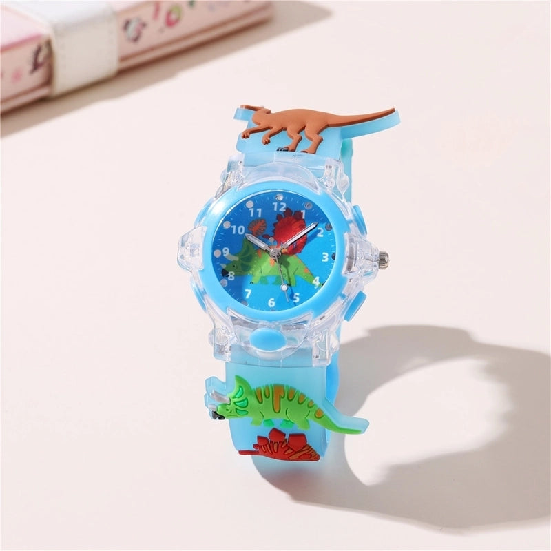Cute Minimalist Dinosaur Buckle Quartz Kids Watches