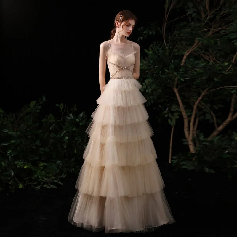 Elegant Party Dresses for Women Luxury Long Evening Dress 2023 Dubai Prom Gown Robe Formal Suitable Request Oc Casion 2023 Woman