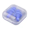 A Pair Silicone Soft Ear Plugs Environmental Anti Noise Snore Waterproof Dust-Proof Earplugs Noise Reduction for Study
