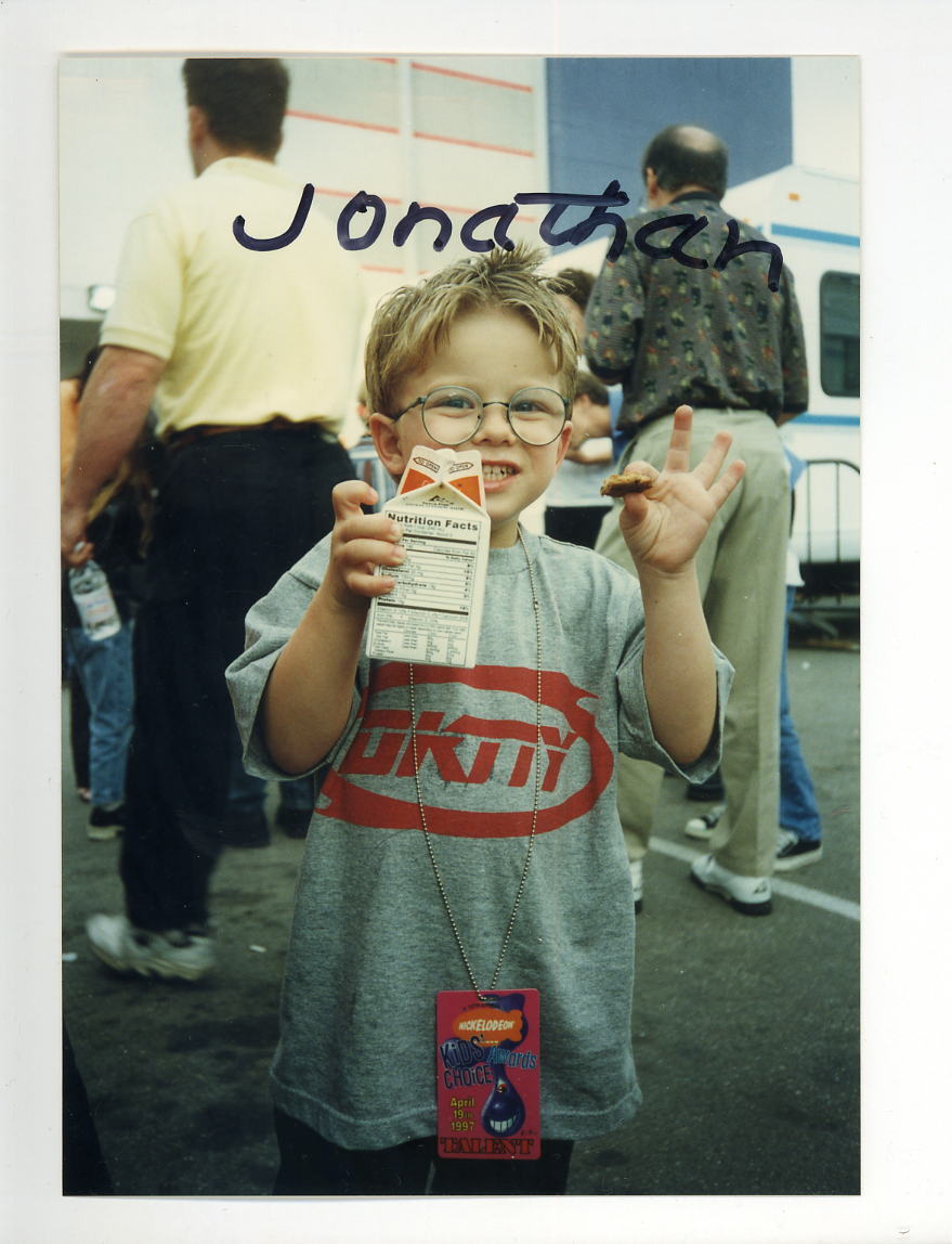 Jonathan Lipnicki VINTAGE Signed 5 x 7 Jerry Maguire Photo Poster painting Autographed