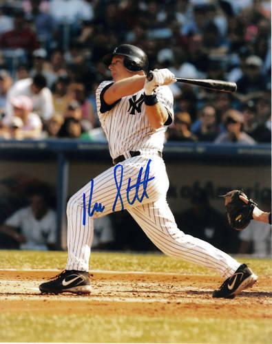 KELLY STINNETT NEW YORK YANKEES SIGNED 8x10 Photo Poster painting